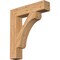Ekena Millwork Legacy Block Smooth Bracket, Western Red Cedar, 5 1/2"W x 28"D x 32"H BKT06X28X32LEC05SWR - alternate 1